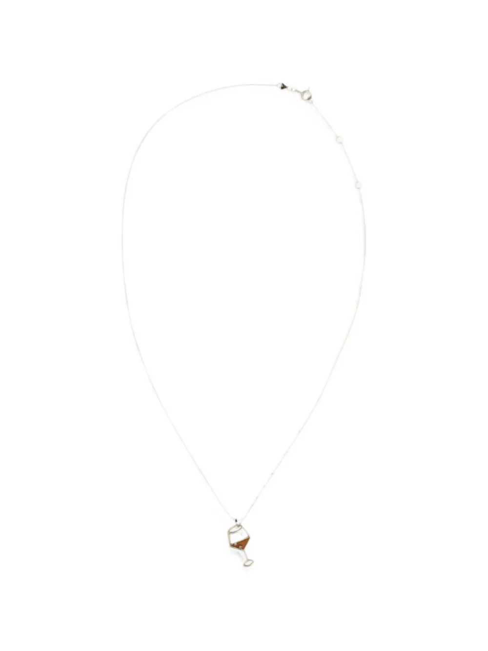 Aliita Spritz Brillante enamel necklace - Silber