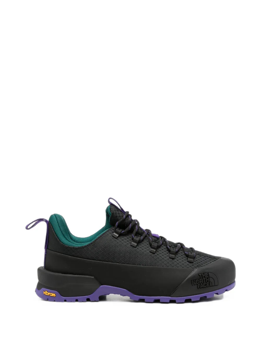 The North Face 그리드 패턴 패널 스니커즈 | 블랙 | Image 1