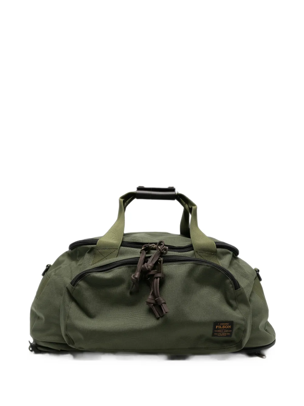 Filson logo-patch zip-fastening briefcase - Grün