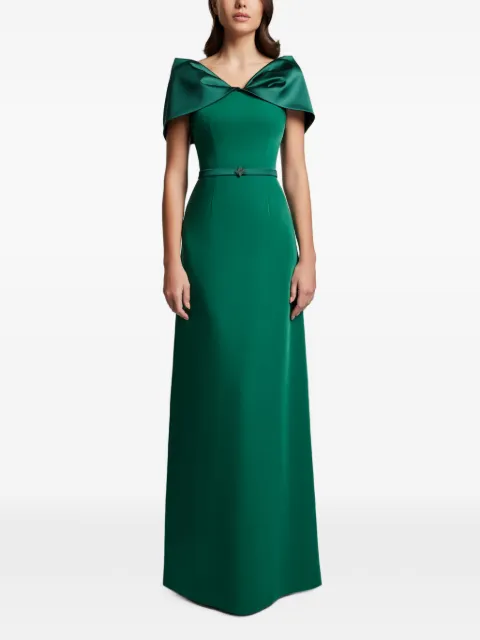 CRISTALLINI Bel Air off-shoulder maxi dress