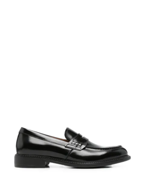 NERO GIARDINI Diana polished leather loafers