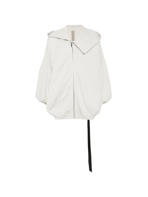 Rick Owens DRKSHDW Felpa Mountain Hun con cappuccio e zip