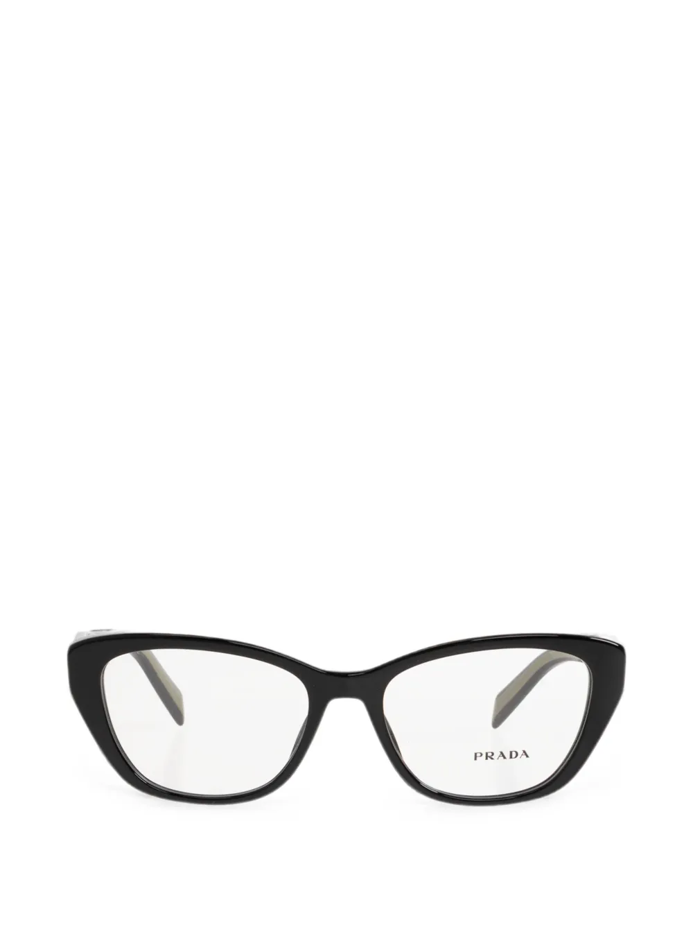 Prada cat-eye frame glasses - Nero