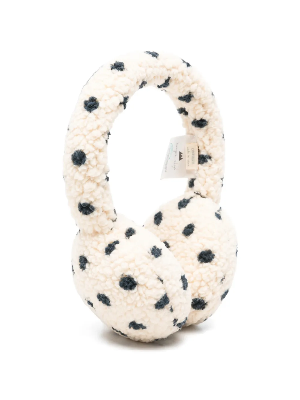 Konges Sløjd polka-dot-pattern earmuffs - Toni neutri
