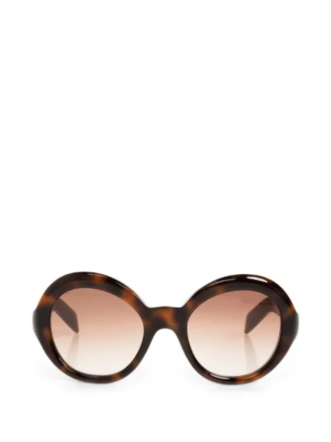 Prada lunettes de soleil à monture ronde