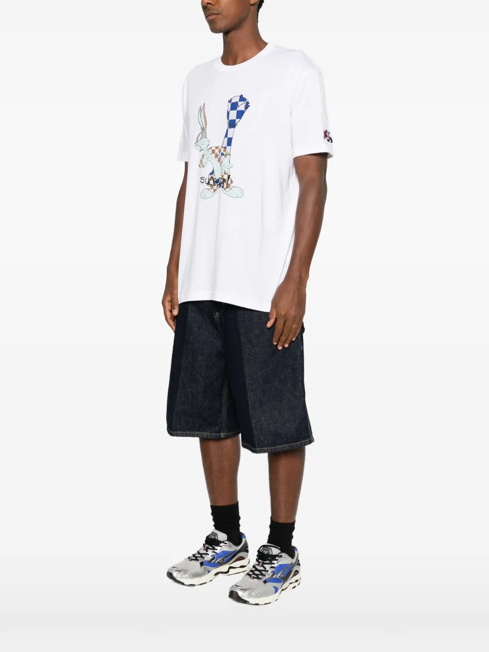 Iceberg x Bugs Bunny T-shirt met korte mouwen Wit