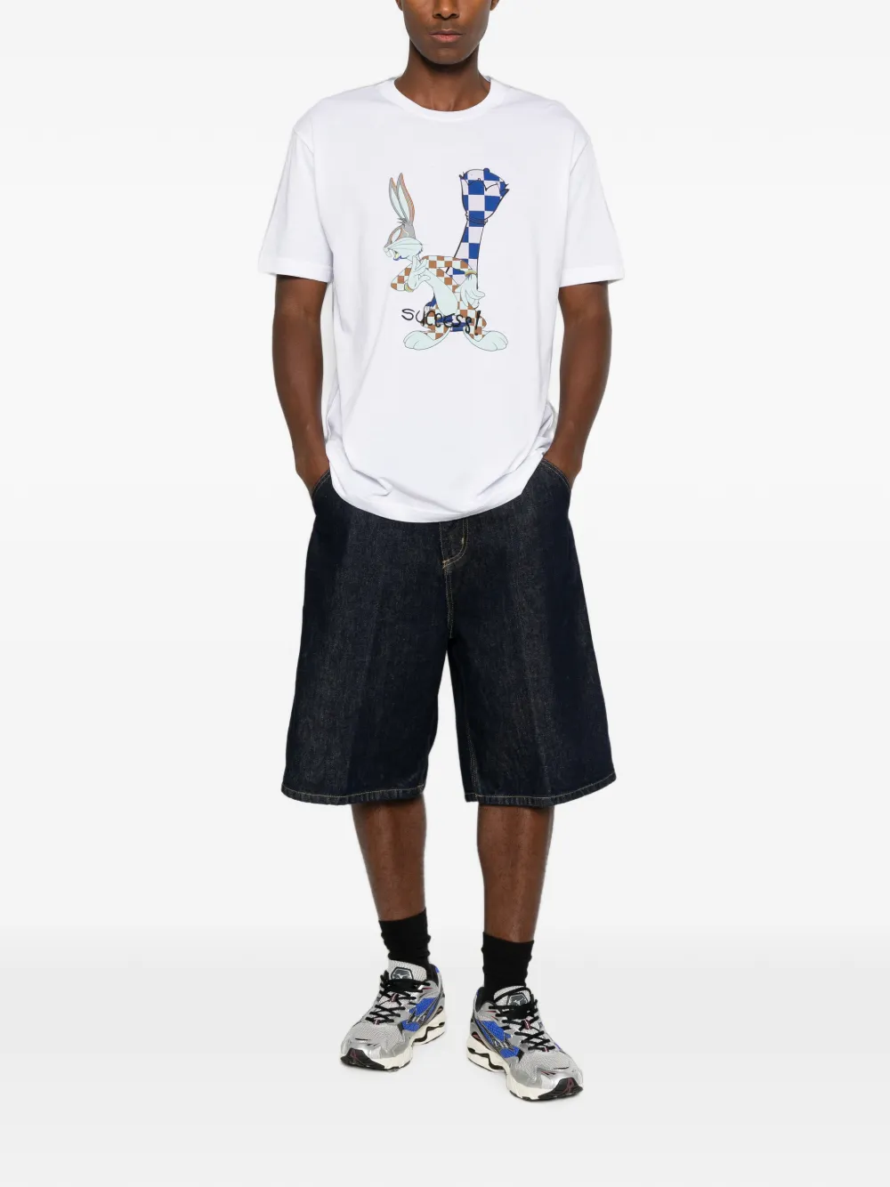 Iceberg x Bugs Bunny T-shirt met korte mouwen Wit