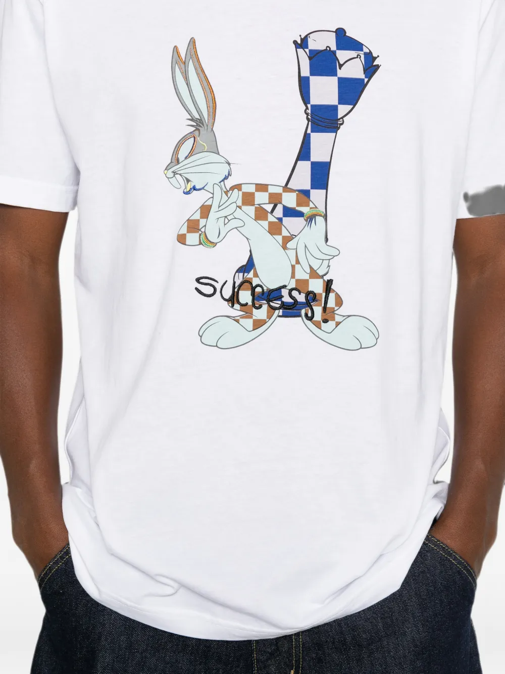 Iceberg x Bugs Bunny T-shirt met korte mouwen Wit