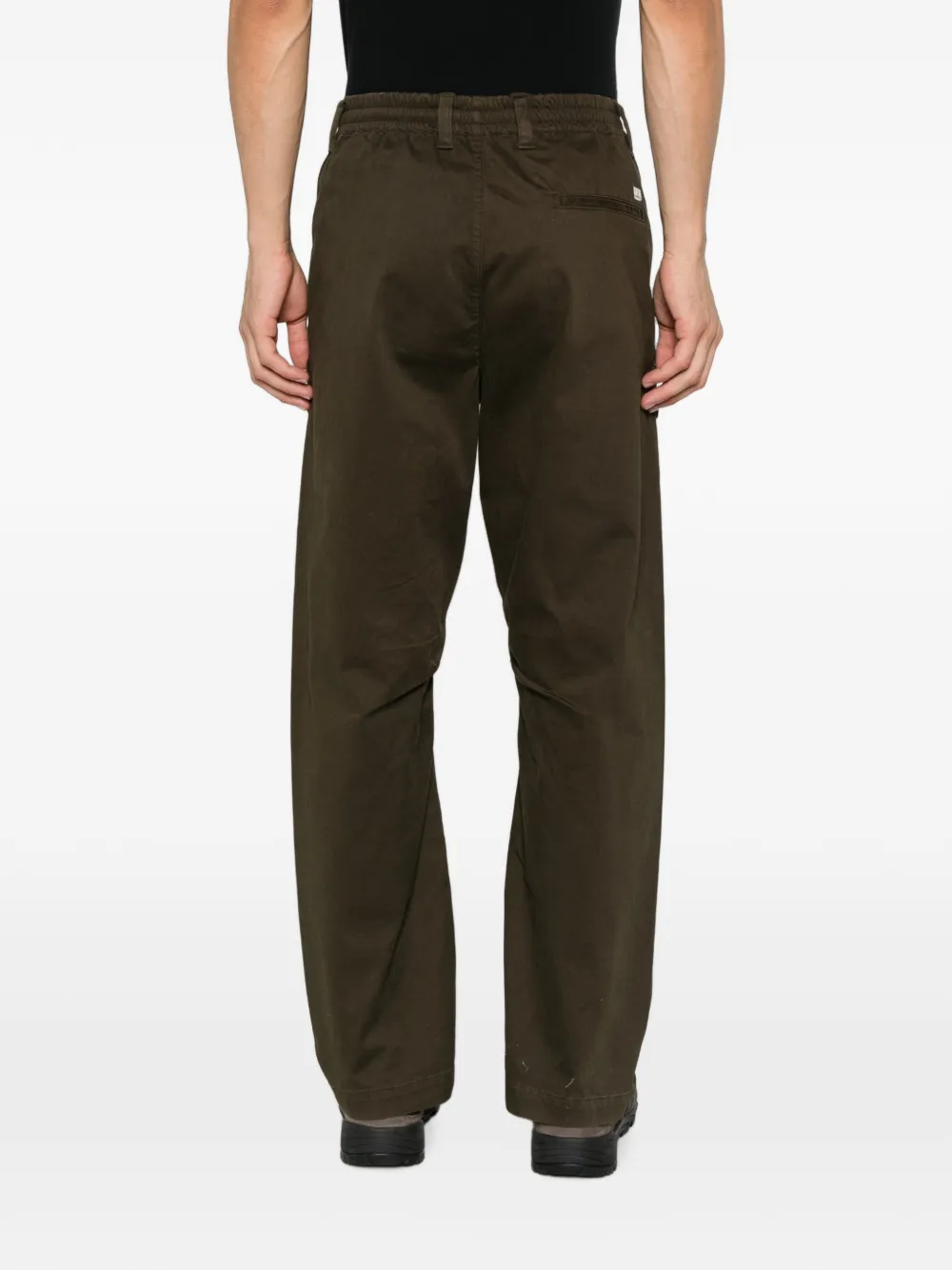 C.P. Company Cargo broek met lens-detail Groen