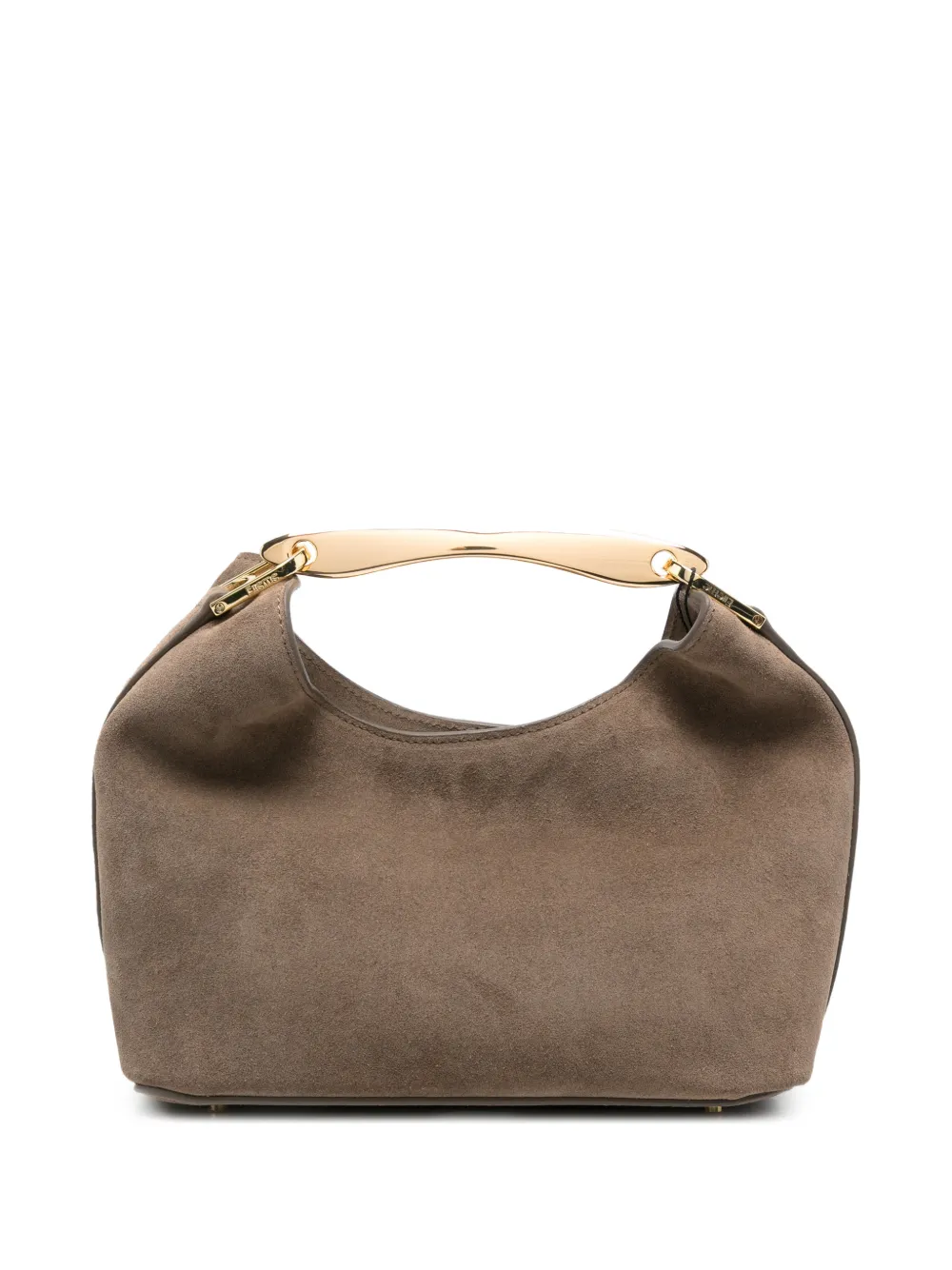 Elleme small Boomerang suede tote bag