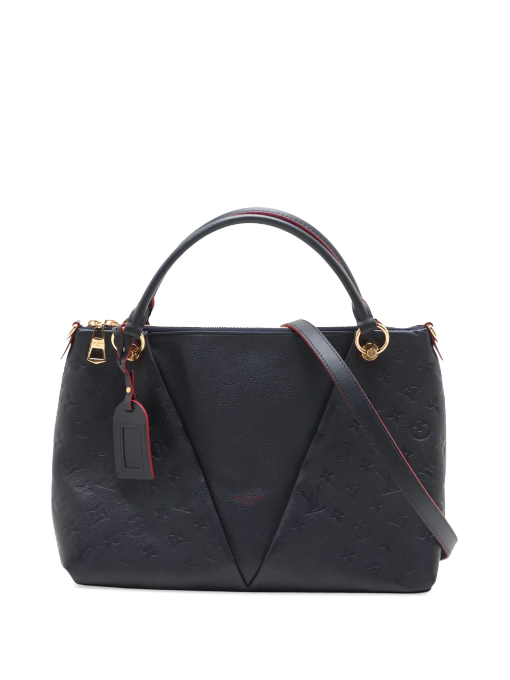 Louis Vuitton Pre-Owned 2019 Monogram Empreinte V Tote MM satchel - Blu