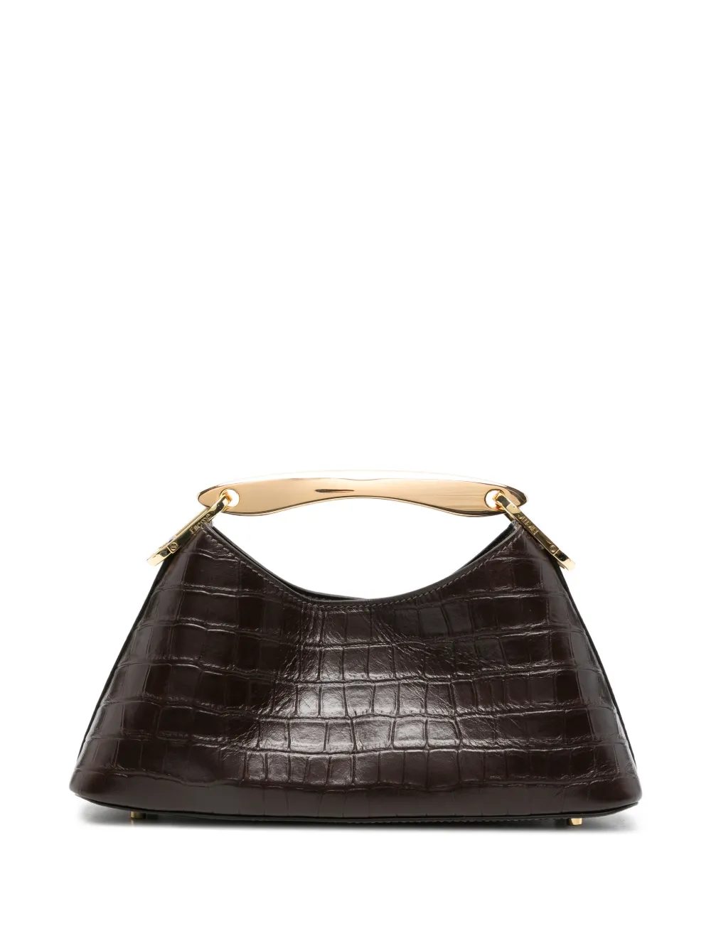 Elleme mini Boomerang croc-effect leather tote bag