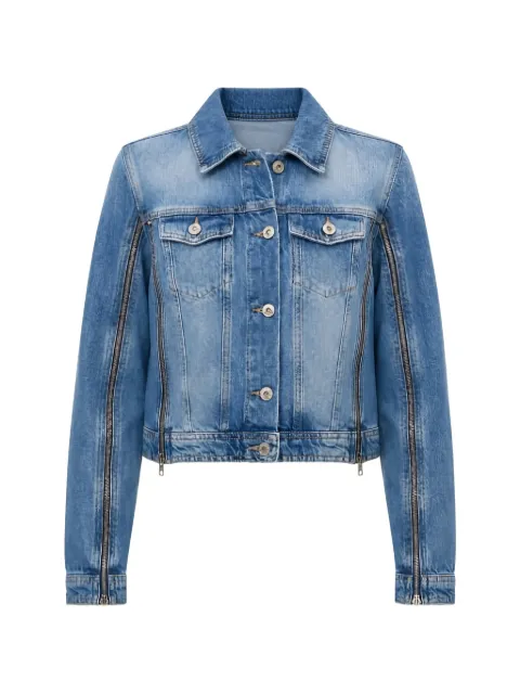 LIU JO zip-detail denim jacket