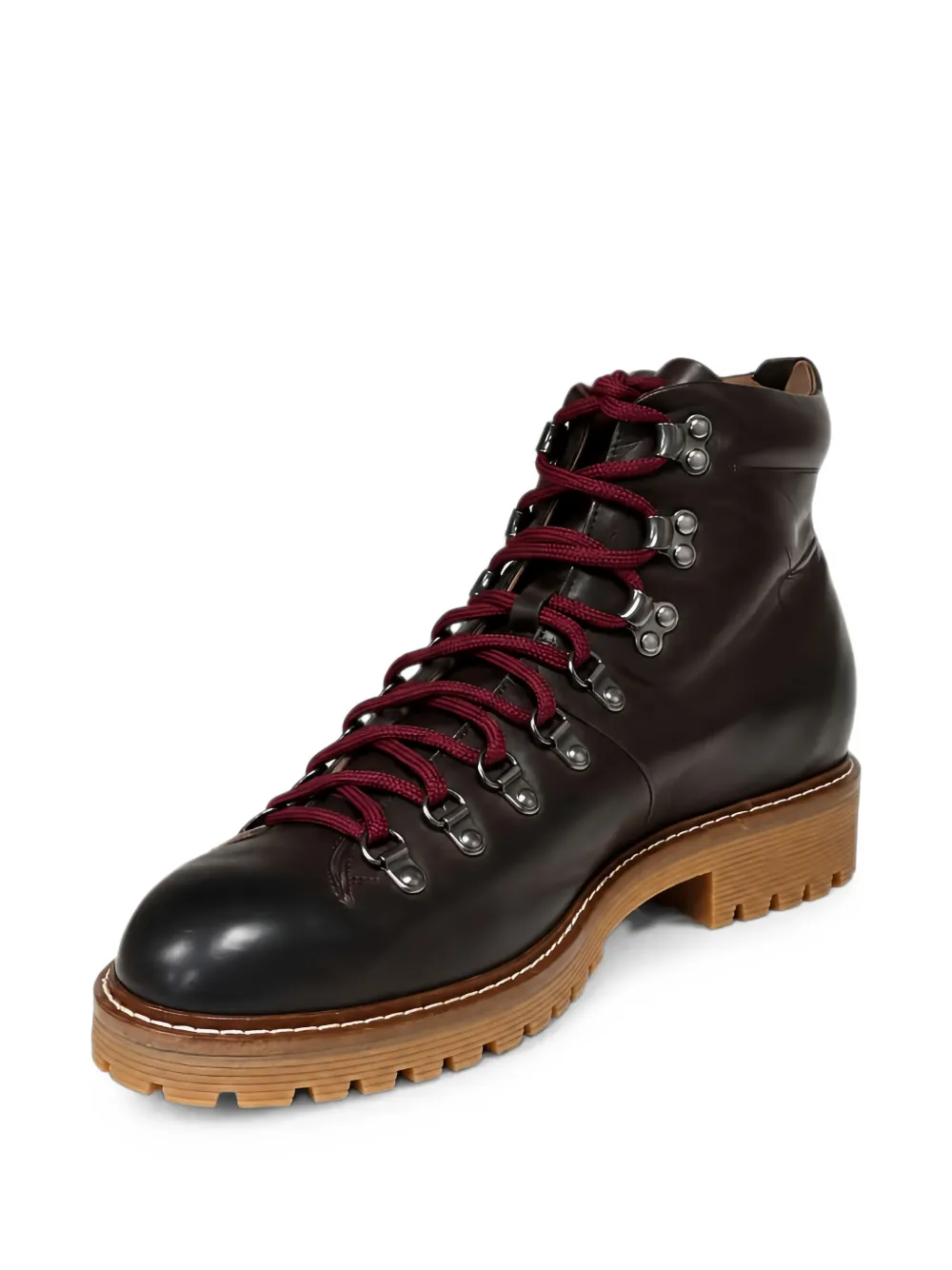 Eleventy round-toe ridged-sole boots Bruin