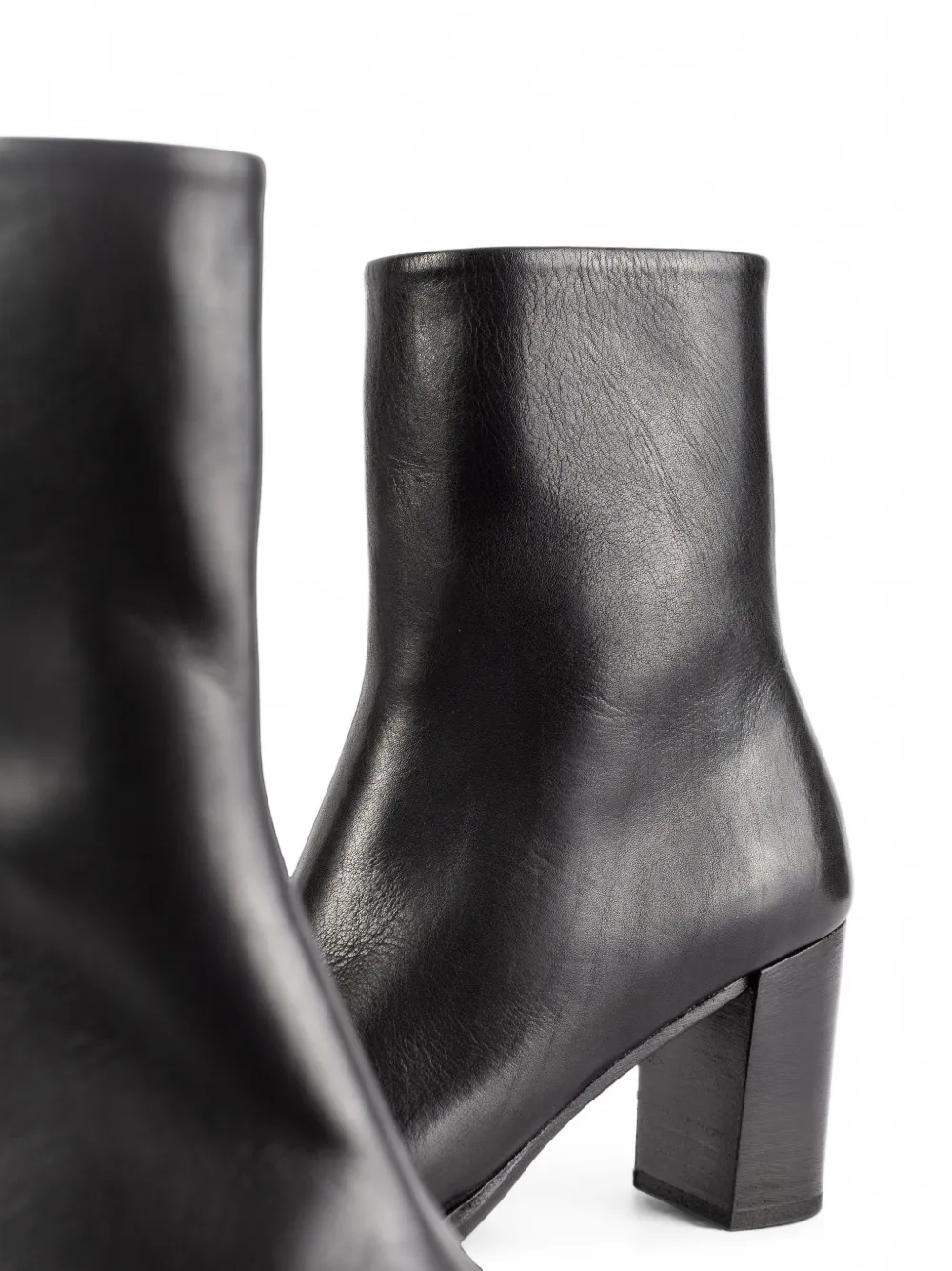 Marsèll Norma side-zip heeled ankle boots Zwart