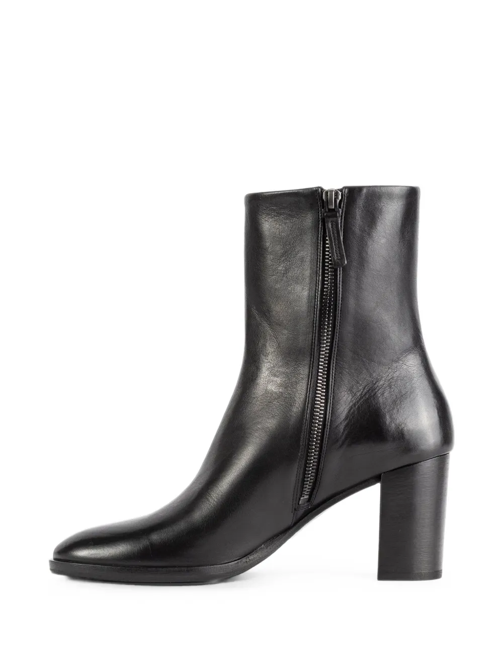 Marsèll Norma side-zip heeled ankle boots Zwart