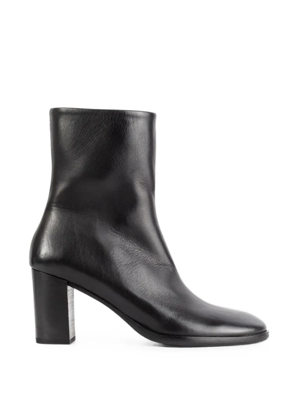 Marsèll Norma side-zip heeled ankle boots Zwart