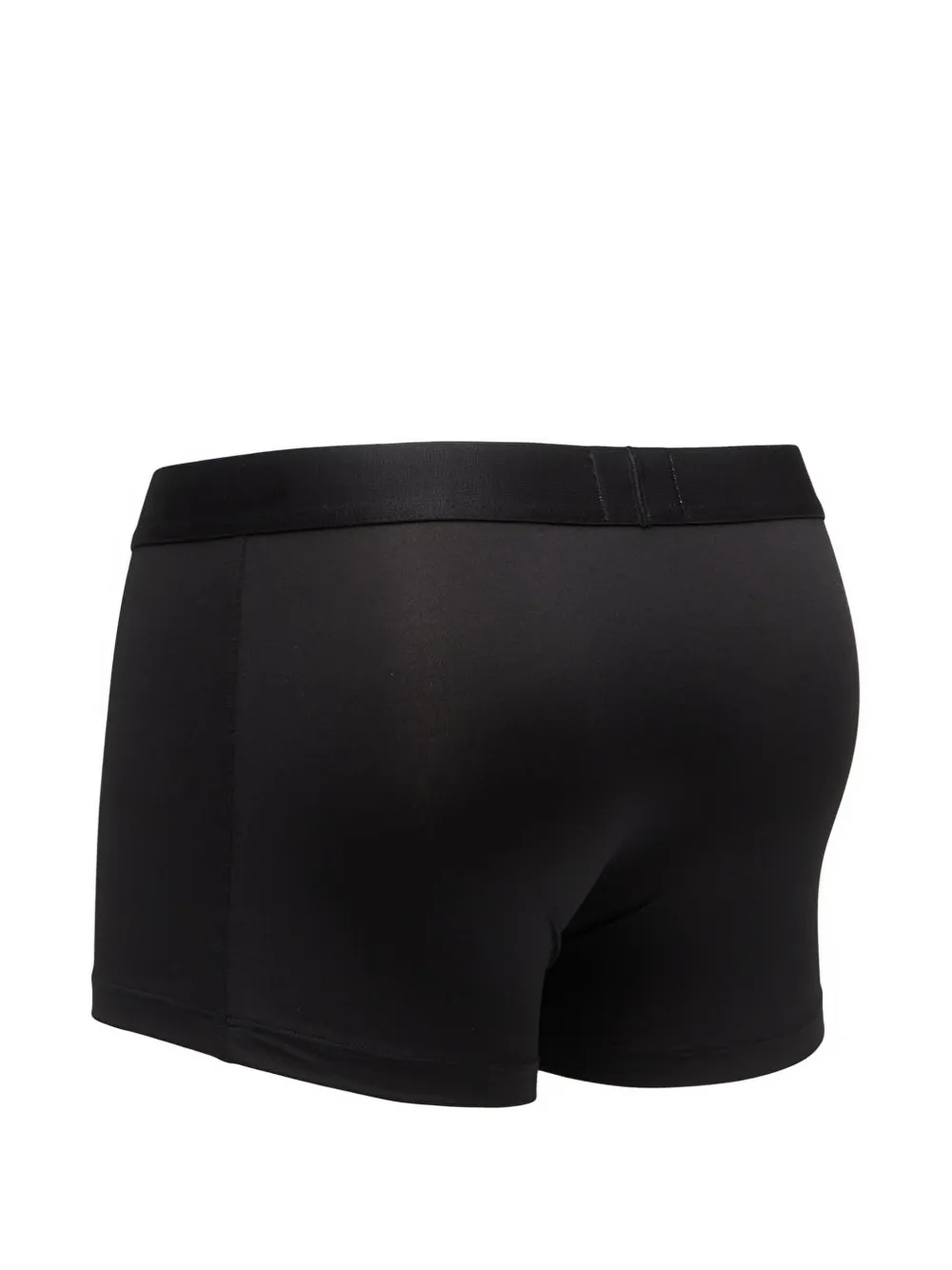 HUGO Drie paar stretch-microvezel boxershorts Zwart