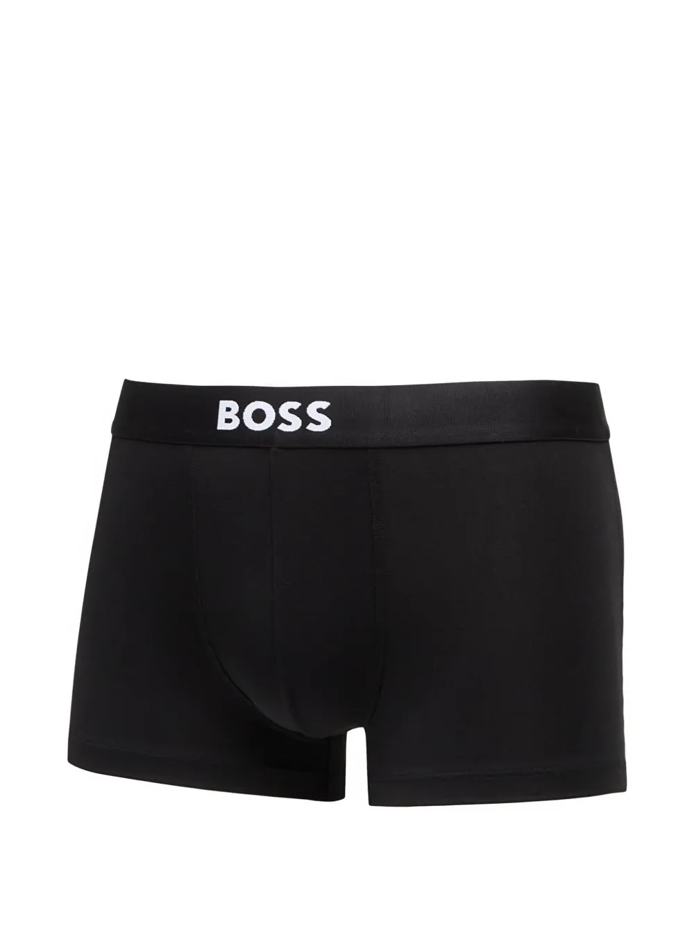 HUGO Drie paar stretch-microvezel boxershorts Zwart