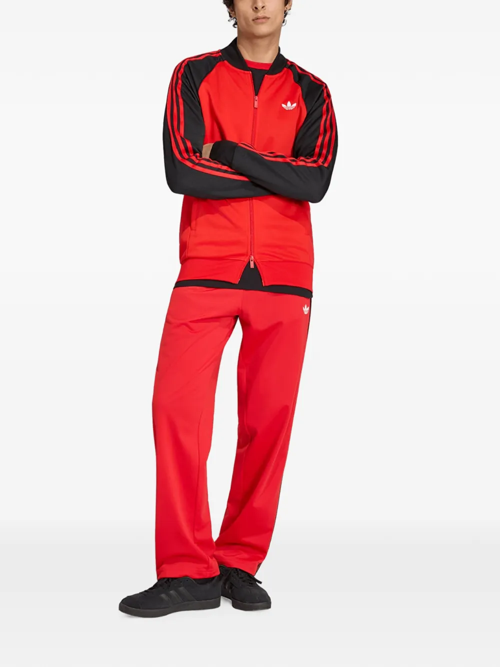 adidas Sst Tt track jacket Rood