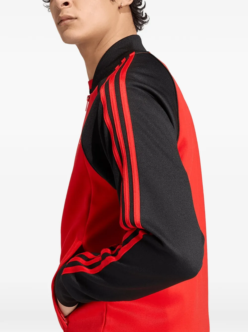 adidas Sst Tt track jacket Rood