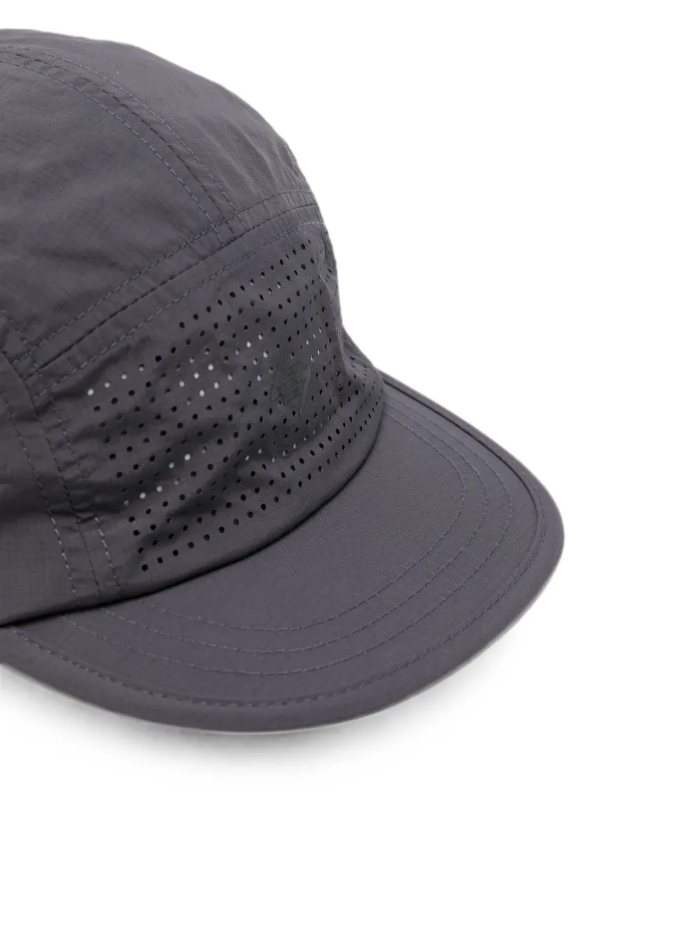 Represent Geperforeerde pet met logoprint Grijs