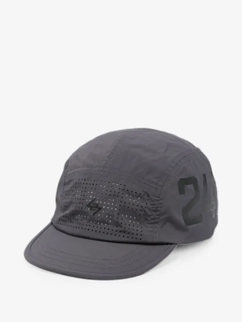Represent perforated logo-print cap