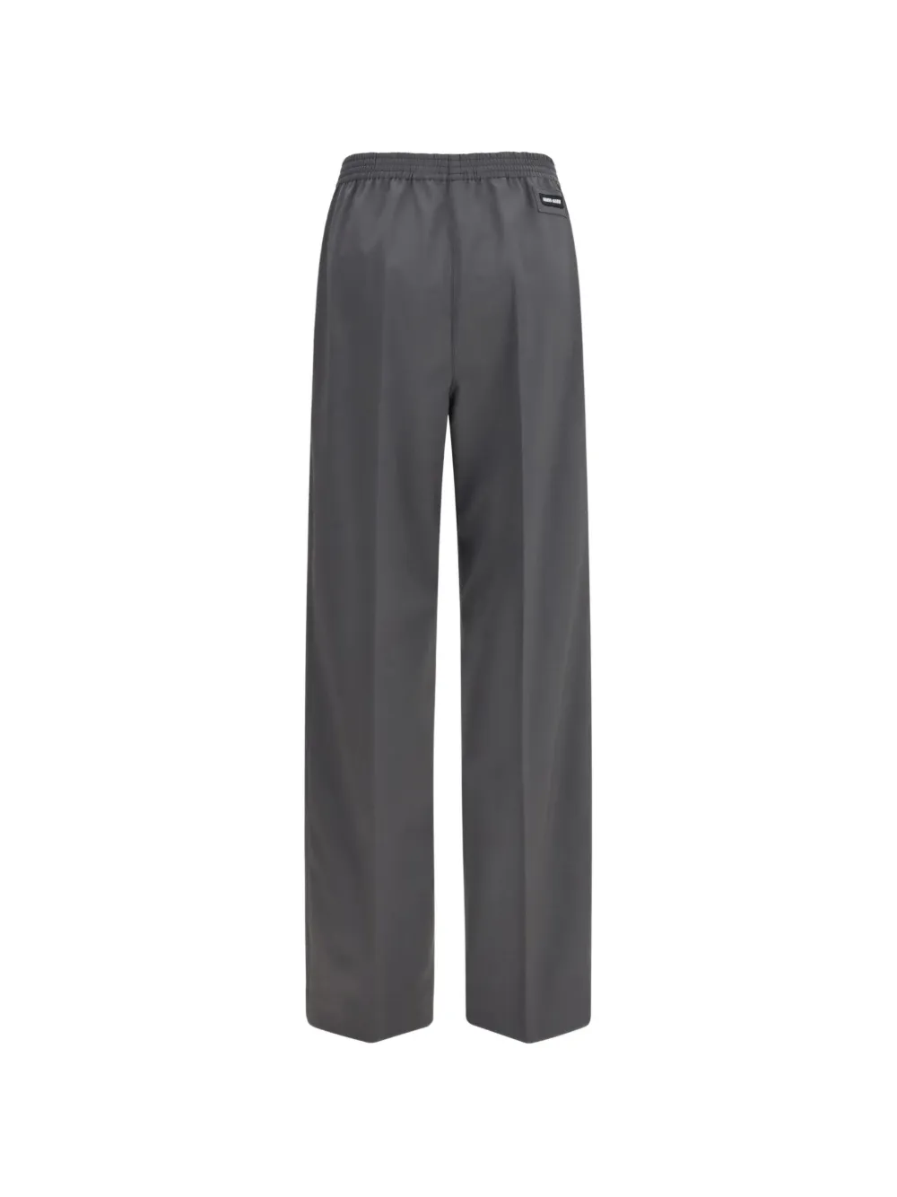 Miu Stretch wollen broek Grijs