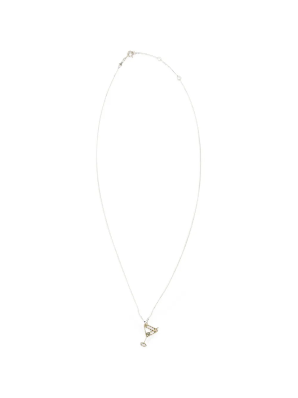 Aliita Martini Esmeralda necklace - Silber