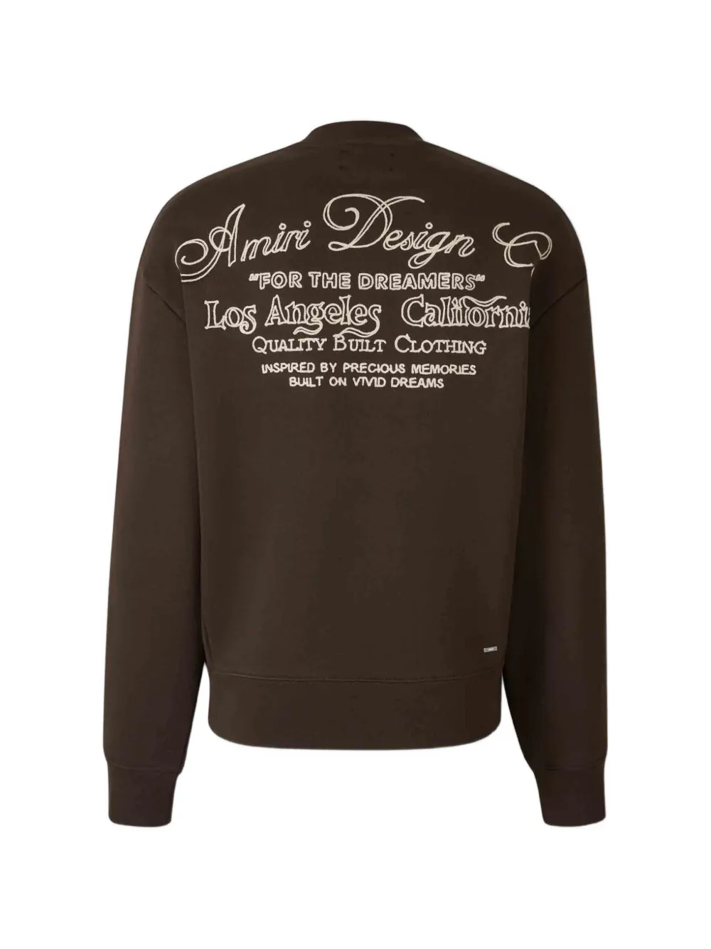 AMIRI Sweater met logoprint Bruin