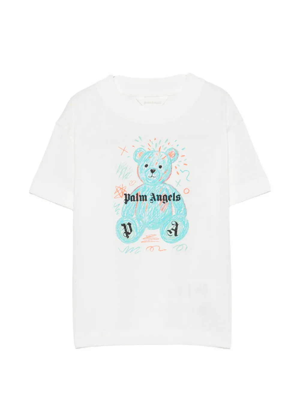 Palm Angels Kids short-sleeves T-shirt - Bianco