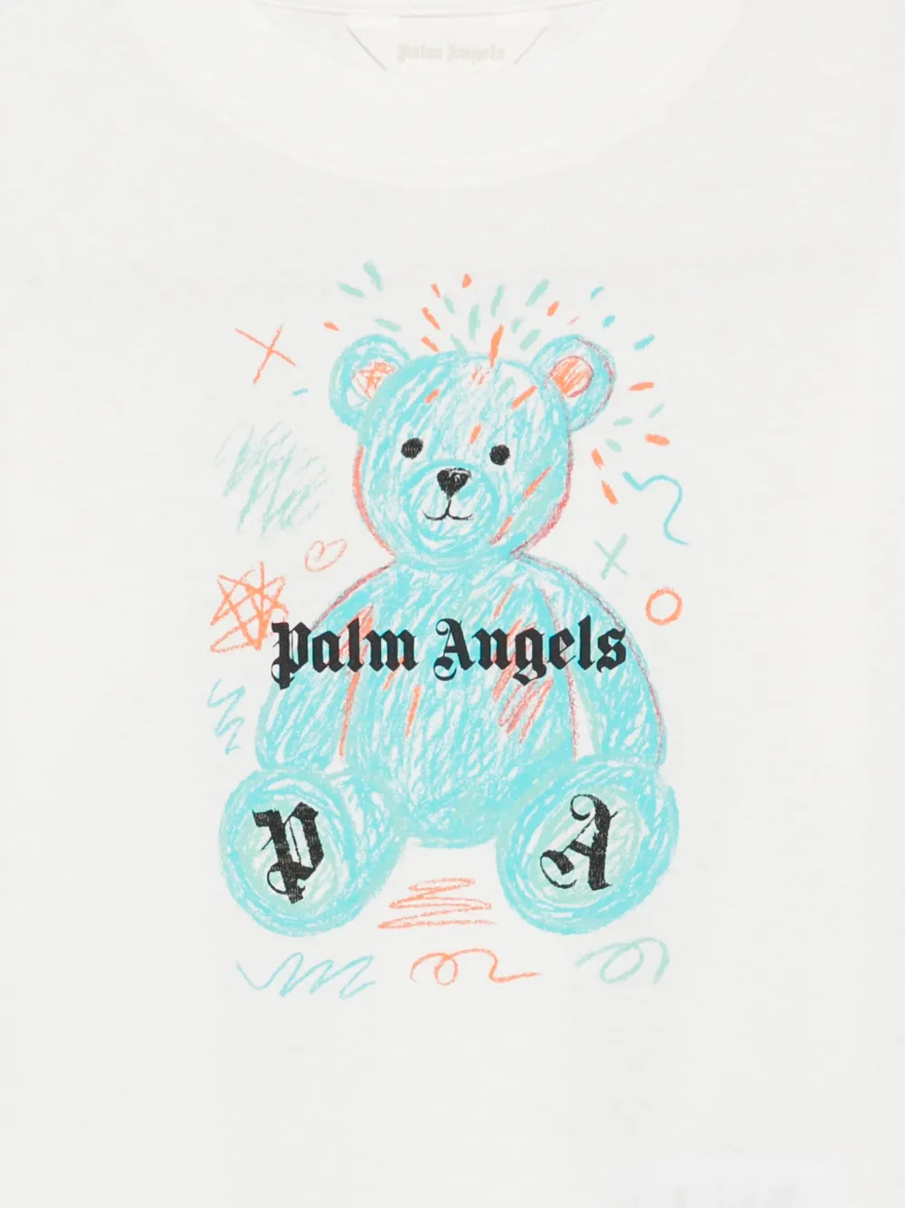 Palm Angels Kids T-shirt Wit