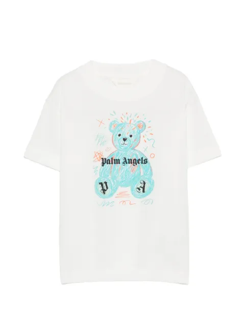 Palm Angels Kids playera manga corta