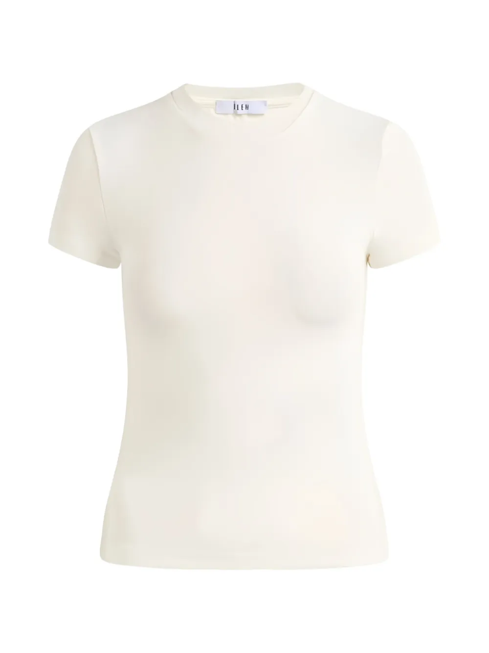 Eleh short-sleeve crew-neck sweater - Toni neutri