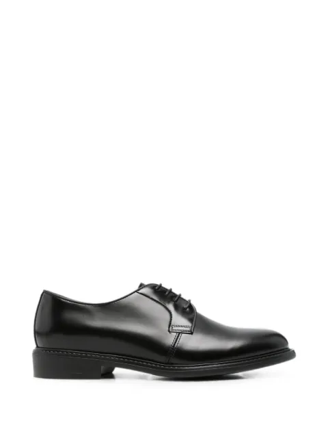NERO GIARDINI Diana lace-up leather derby shoes
