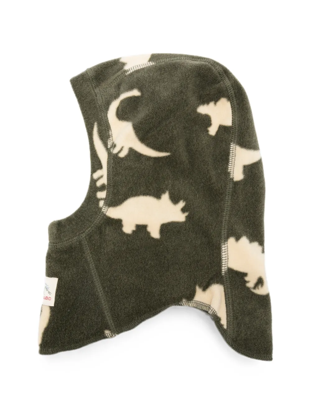 Konges Sløjd Tavi dinosaur-print balaclava - Verde