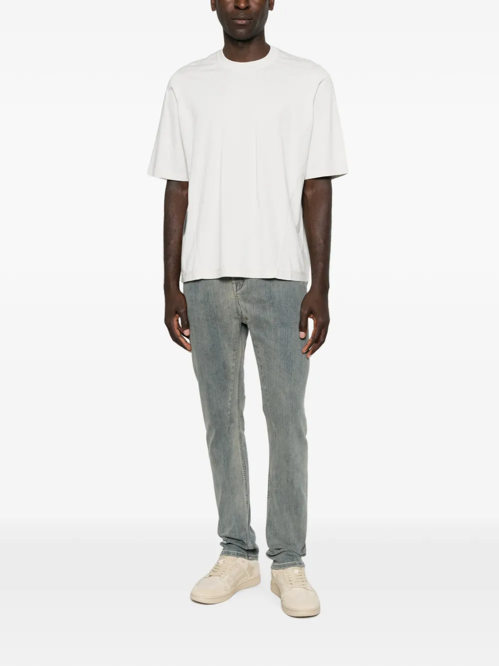 Rick Owens DRKSHDW Walrus T-shirt met ronde hals Beige