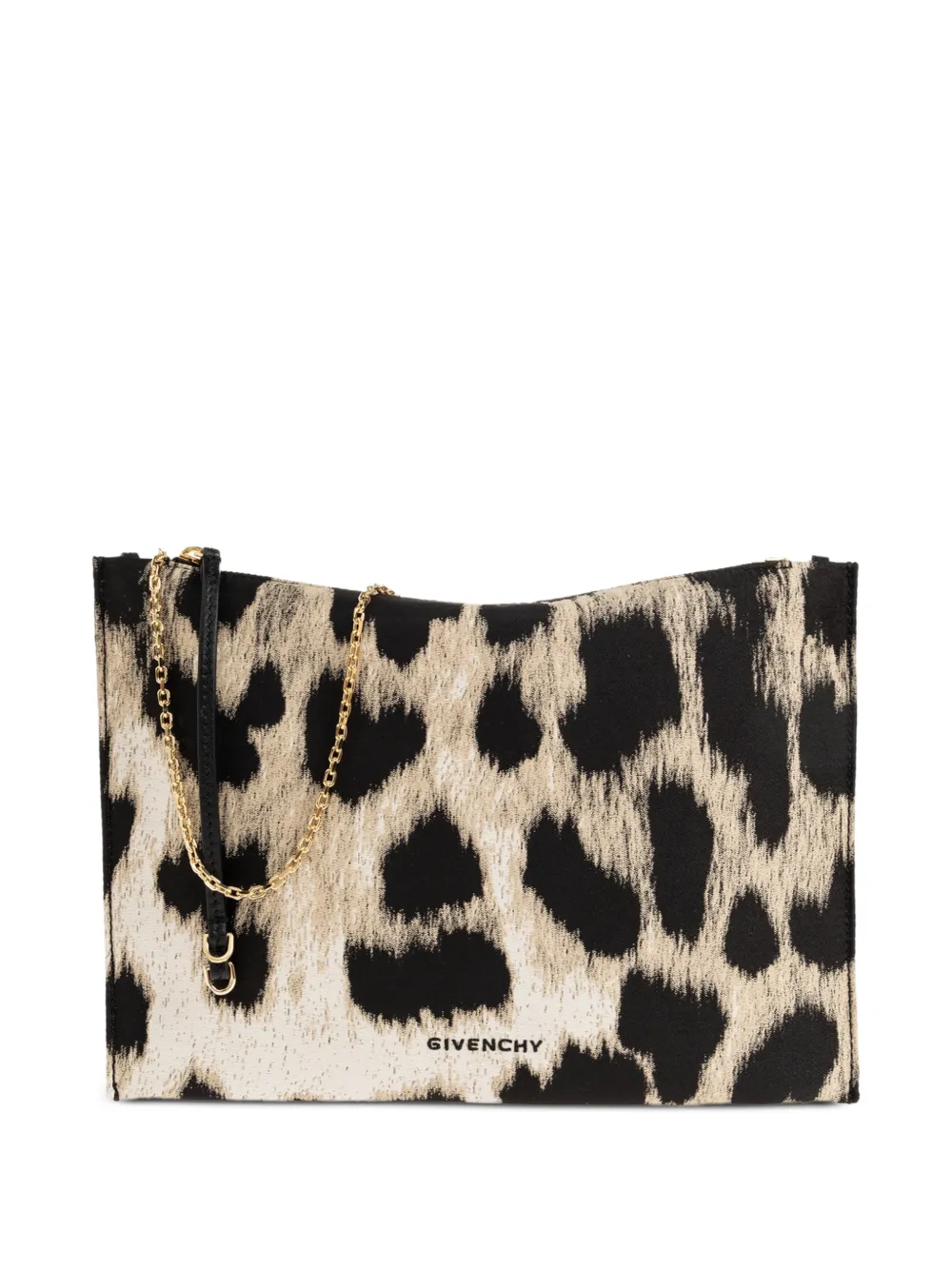 Givenchy Voyou leopard-print shoulder bag - Nude