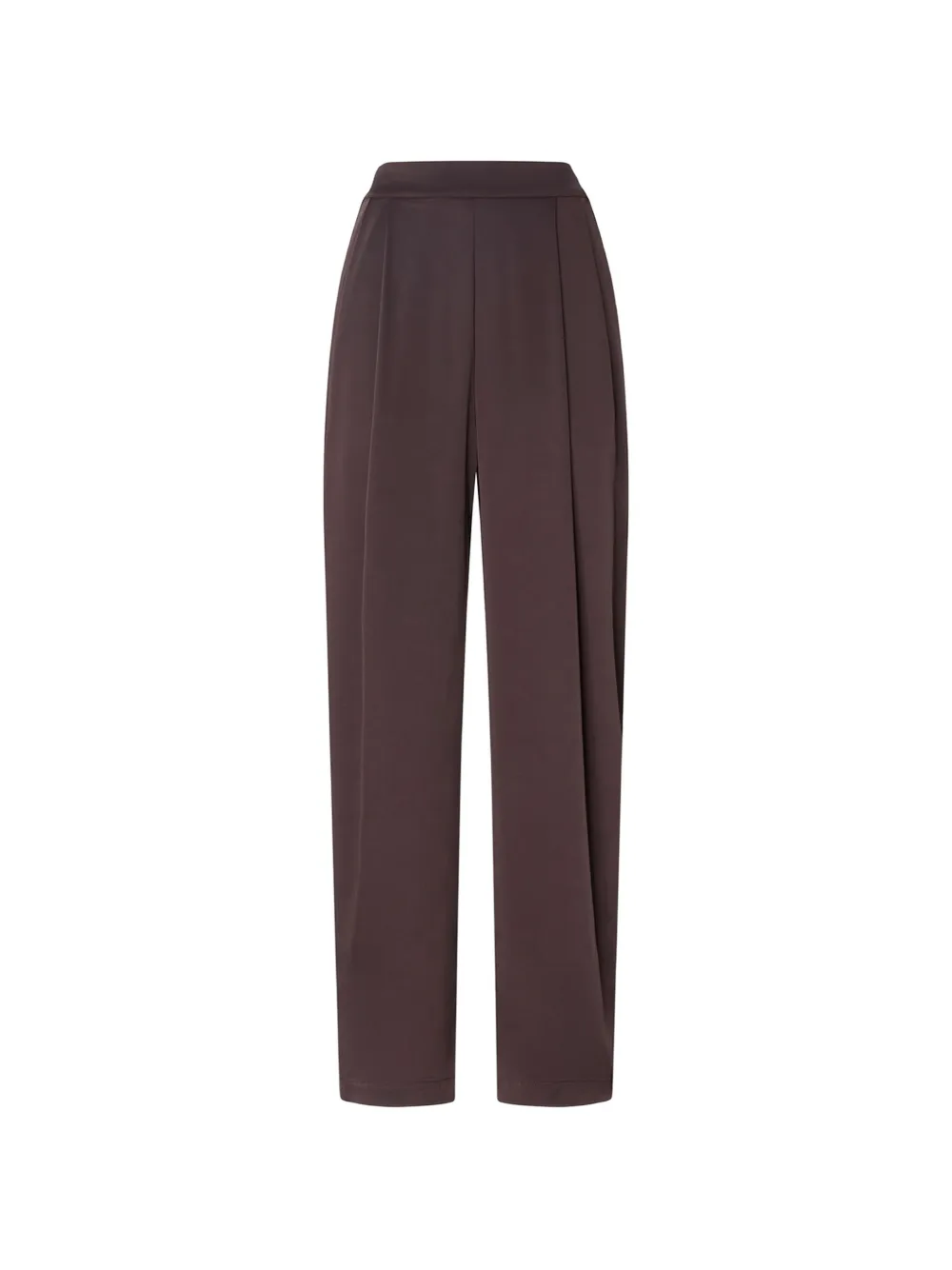 PINKO pleated wide-leg trousers - Marrone