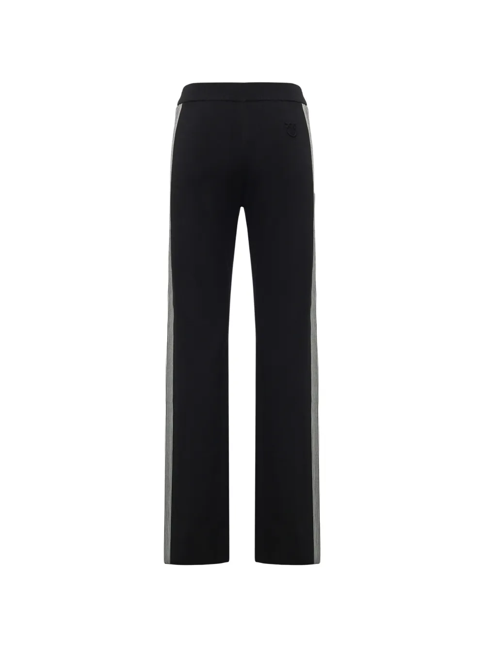 PINKO Trainingsbroek met geborduurd logo en gestreepte afwerking Zwart