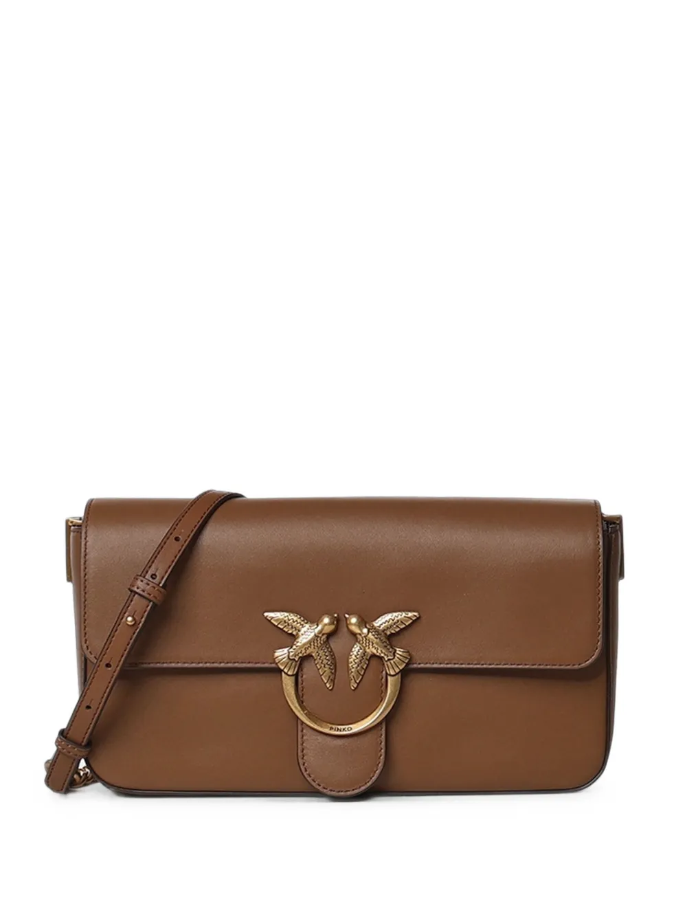 PINKO Love Birds shoulder bag - Marrone