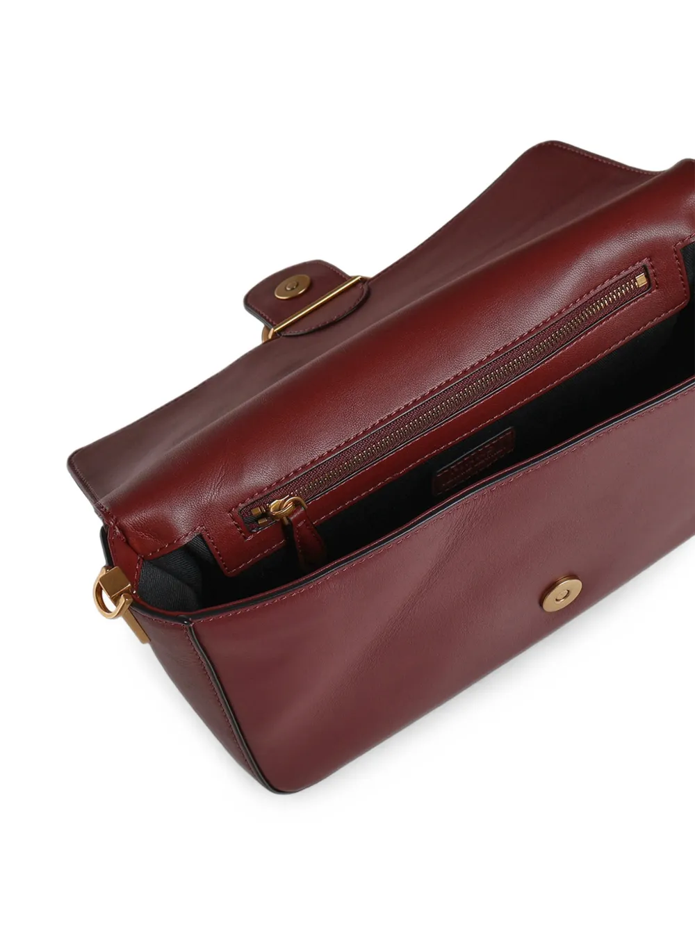 PINKO Love Birds leren schoudertas Rood