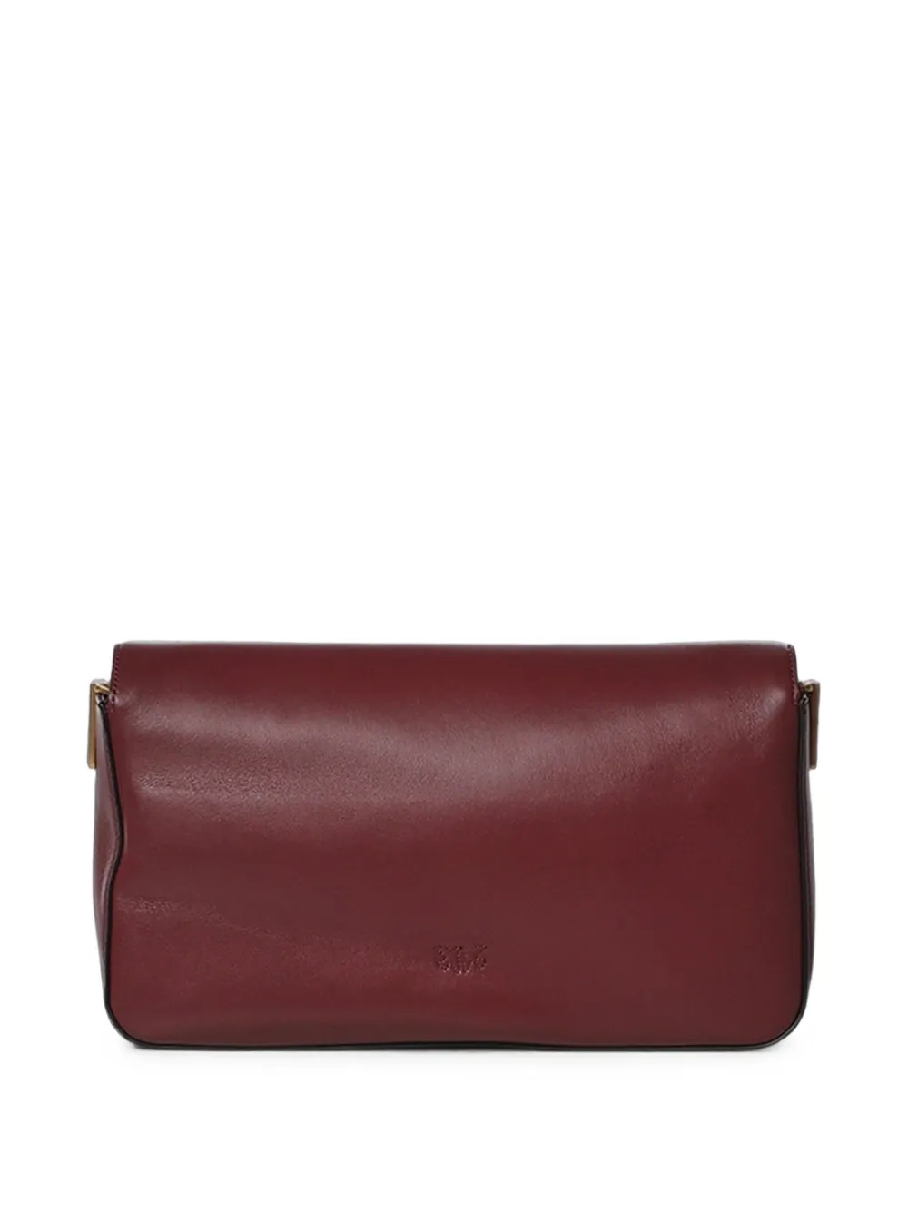 PINKO Love Birds leren schoudertas Rood