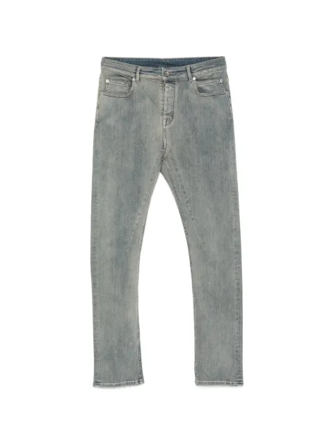 Rick Owens DRKSHDW Detroit faded-effect five-pocket jeans