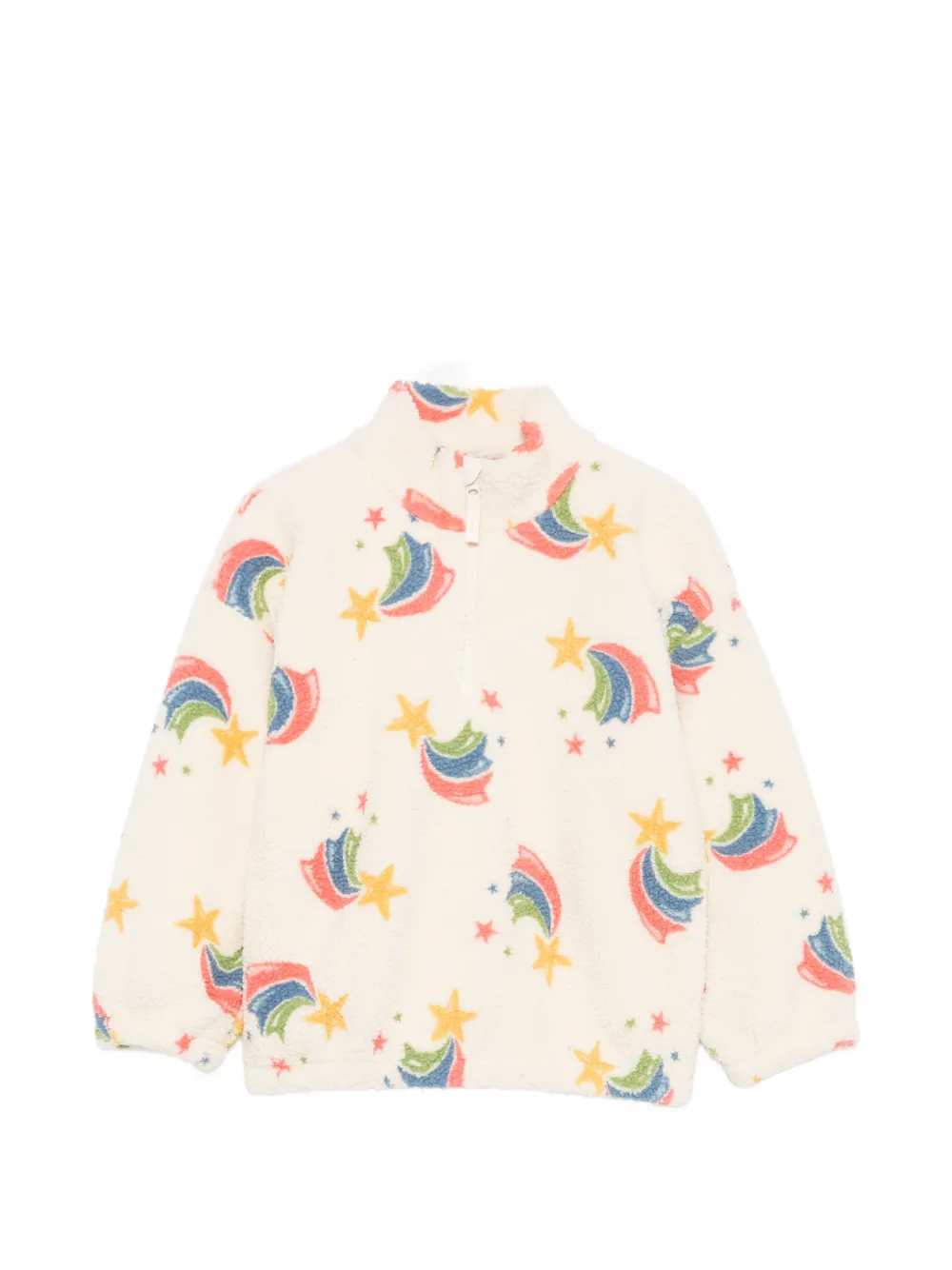 Konges Sløjd Jody shooting-star-print sweater - Nude