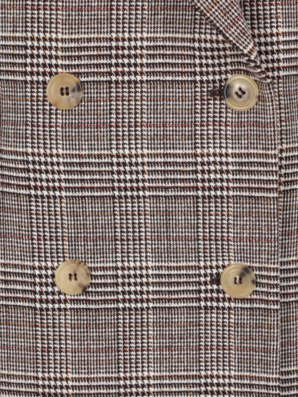 Ermanno Scervino Geruite blazer Bruin