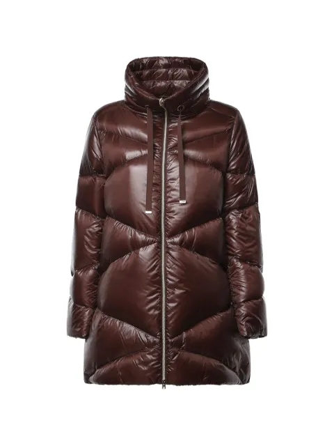 Herno quilted hooded coat