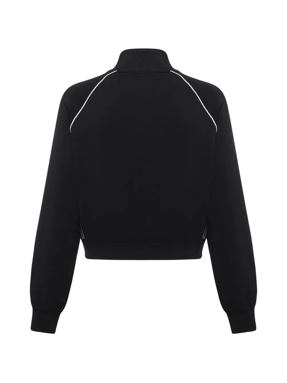 PINKO Trui met afwerking en rits Zwart