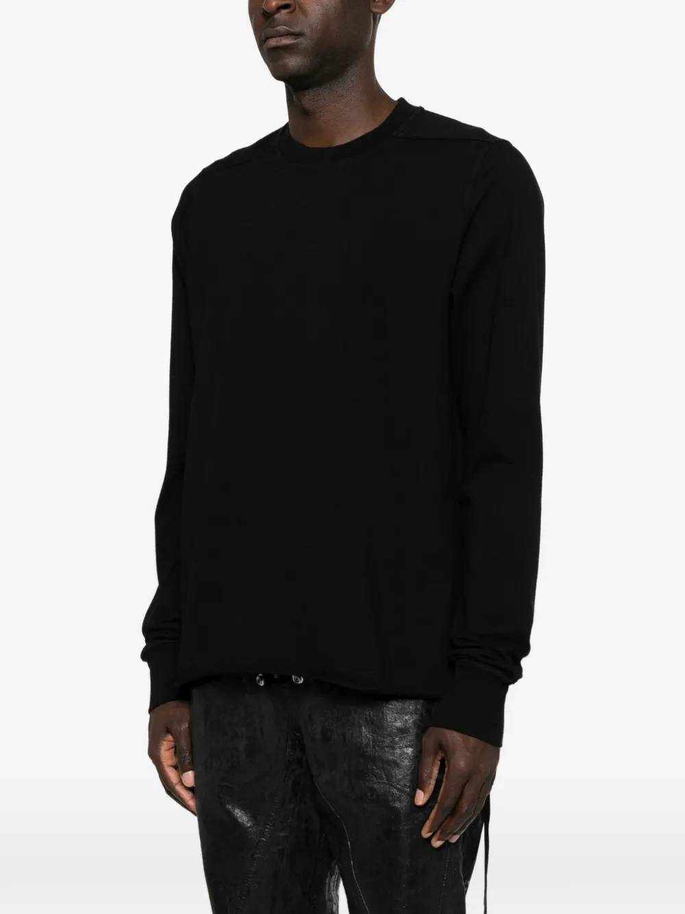 Rick Owens DRKSHDW T-shirt met lange mouwen Zwart