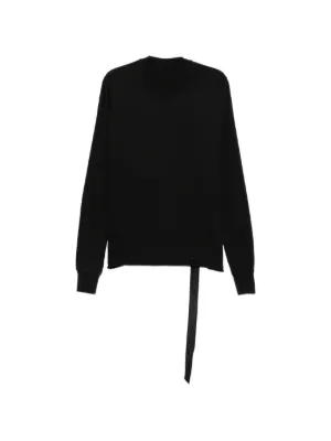 Ann Demeulemeester graphic-print long-sleeve Top | Black | FARFETCH AO